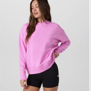 Vuori Sedona Weekender Crew - Azalea Pink